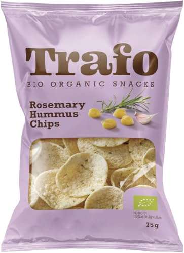 Hummus Chips Rosmarin 12 x 75 gr von Trafo