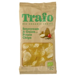 Kartoffelchips mit Sauerrahm & Zwiebeln von Trafo