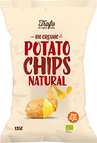 Trafo Bio Kartoffelchips gesalzen 125 gr (4er Pack) von Trafo