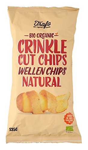 Trafo Geriffelte Kartoffelchips, gesalzen (125 g) - Bio von Trafo