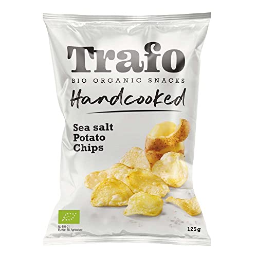 Trafo Hand Cooked Chips - gesalzen, 125g von Trafo