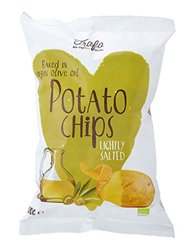 Trafo Kartoffelchips in extra nativem Olivenöl, gesalzen (100 g) - Bio von Trafo