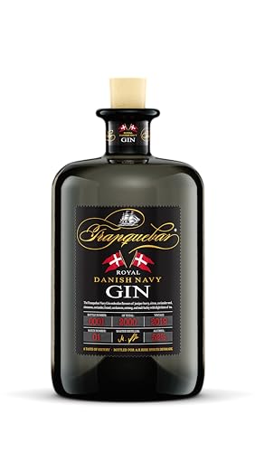 Tranquebar | Royal Danish Navy Gin | Premium Small Batch Gin | Aromen von Wacholderbeeren und Zitrusfrüchten | 700ml | 52% vol. von Tranquebar