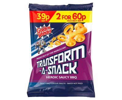 Golden Wonder Transform-A-Snack Heroic Saucy BBQ 30g (24 x 30g) von Transform-a-Snack