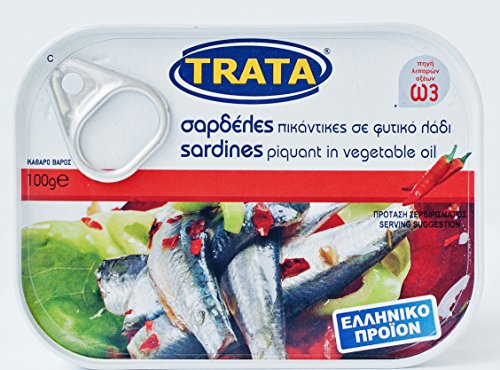 Sardinen in Öl pikant von Trata