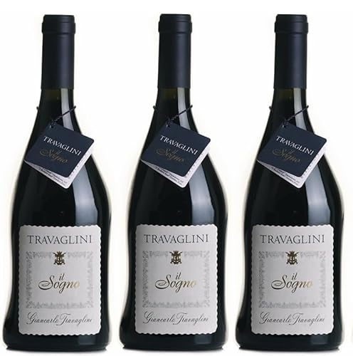 3x 0,75l - 2020er - Travaglini - Nebbiolo - Il Sogno - Vino da Tavola - Piemonte - Italien - Rotwein trocken von Travaglini