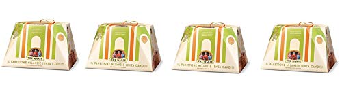 4x Tre Marie Panettone Milanese senza canditi ohne kandierte Früchte mit Rosinen 1kg von Tre Marie