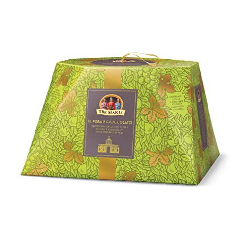 PANETTONE DREI MARIEN PRA UND SCHOKOKOFFER EXTRA 930 gr OHNE UVETTE UND KEINE KANTE von Tre Marie