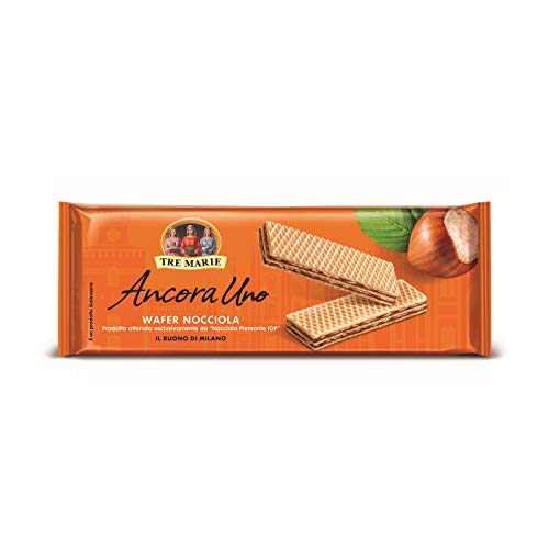 Tre Marie Ancora Uno Wafer Nocciola Waffeln mit Haselnusscreme Produkt erhalten von Piemont Haselnuss IGP 175g von Tre Marie