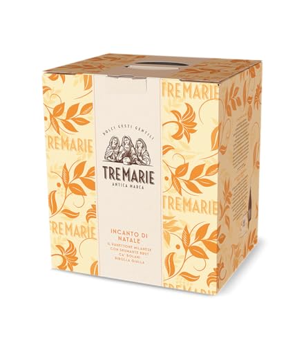 Tre Marie Incanto di Natale Panettone Milanese 750g + Moscato Oltrepò Pavese D.O.C. La Versa 750ml Weihnachtskuchen + Sekt von Tre Marie