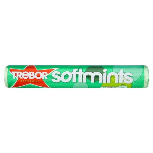 Trebor Softmints Pfefferminz-Rolle, 40 x 38 g von Trebor