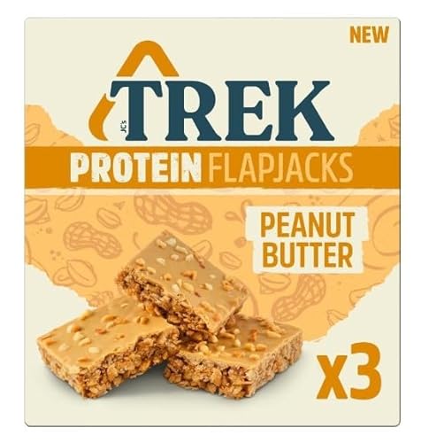 Trek Protein Flapjacks Erdnussbutter 3x40G von Trek