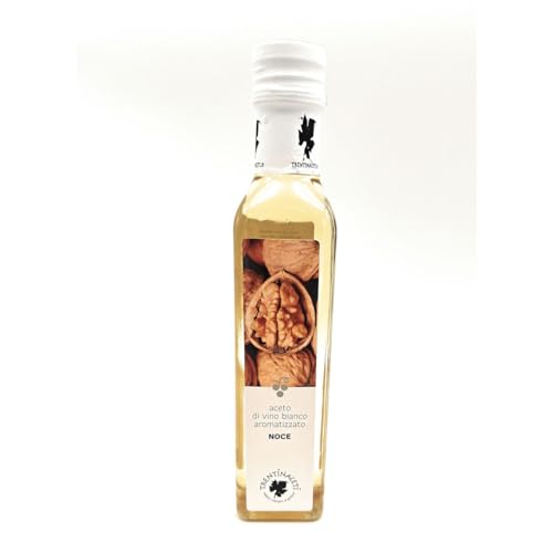 Nussessig - Weißweinessig mit Aroma - Nuss Essig aus Italien - TrentinAcetia - höchste Qualität - 250 ml - Aceto Di Vino Bianco - Noce von TrentinAceti