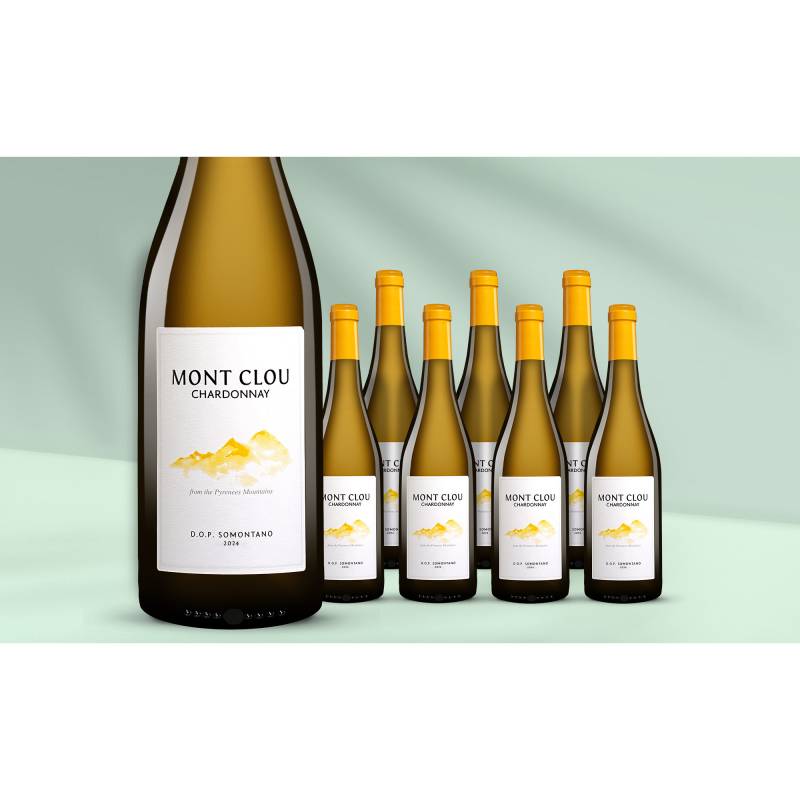 Mont Clou Chardonnay 2024  6L 12.5% Vol. Weinpaket aus Spanien von Trenza