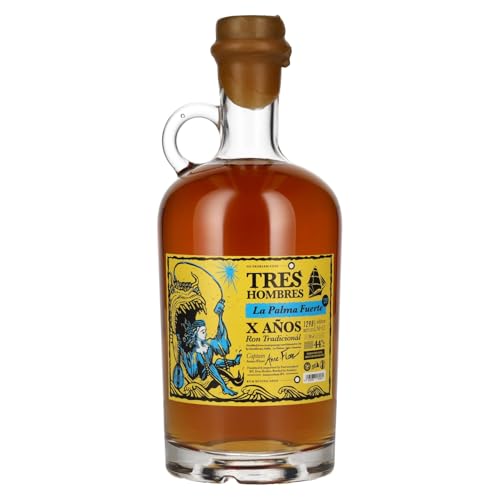 Tres Hombres La Palma Fuerte 10 Años Edition 62 2023 44% Vol. 0,7l von Tres Hombres