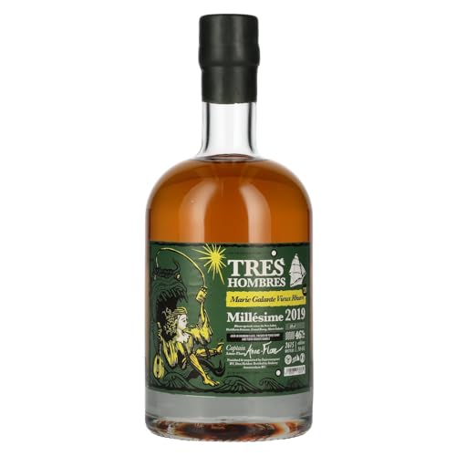 Tres Hombres Marie Galant Vieux Millésime Edition 66 2019 46% Vol. 0,5l von Tres Hombres