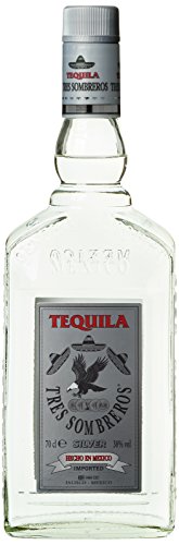 Tres Sombreros Silber Tequila, 1er Pack (1 x 700 ml) von Tres Sombreros