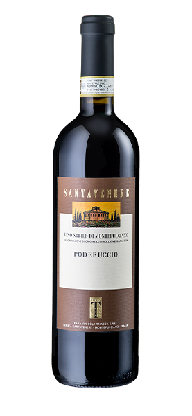 "Poderuccio" Vino Nobile di Montepulciano DOCG 2018 von Triacca Tenuta Santa Venere