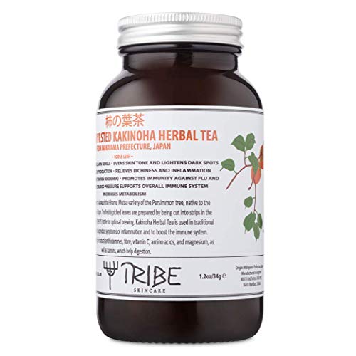 Tribe Skincare Wilder geernteter Kakinoha-Kräutertee aus der Präfektur Wakayama, Japan. von Tribe Skincare