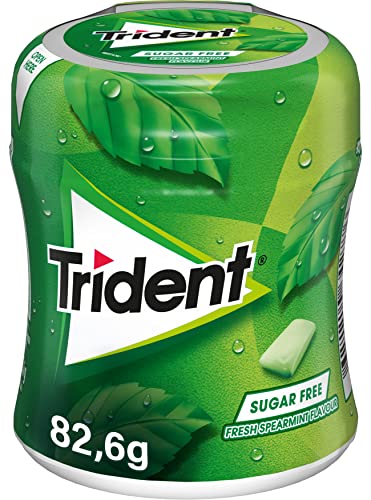 Chicles trident hierbabuena grageas bote 87 g von Trident