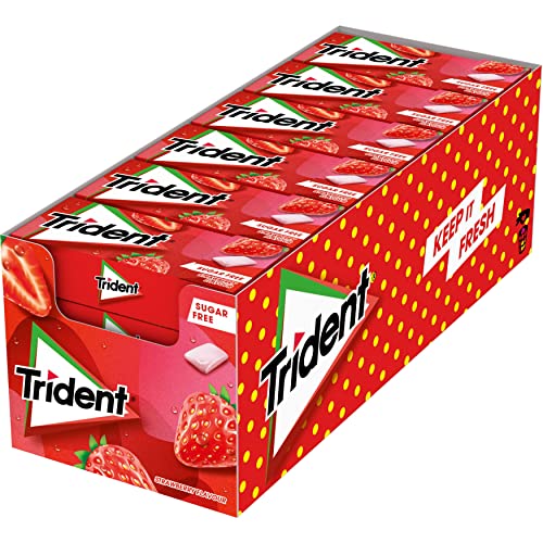 TRIDENT - ERDBEEREFRUCHT GUM ACID PAST von Trident