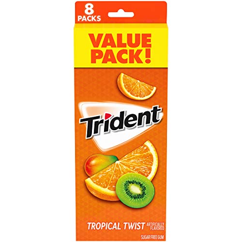 Trident Vorteilspackung, 8 Stück, tropisch von Trident