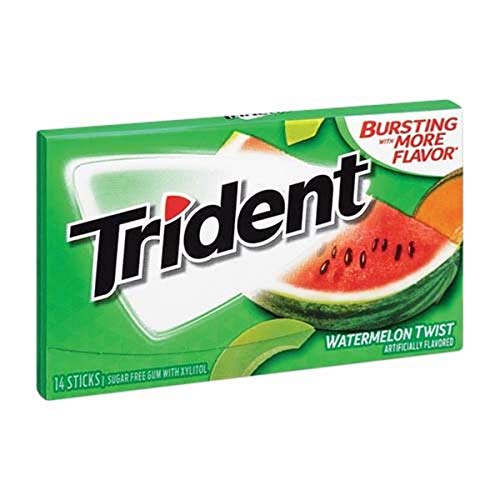 Trident Watermelon Twist Gum von Trident