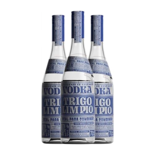 Wodka Trigo Limpio 70 cl (Karton mit 3 Flaschen von 70 cl) von Trigo Limpio