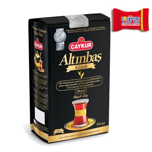 Trinovi Caykur Altinbas Schwarzer Tee, 1X500g, Türkischer Tee, Tee Spezial, Beste Qualität aus der Schwarzmeer-Region von Trinovi