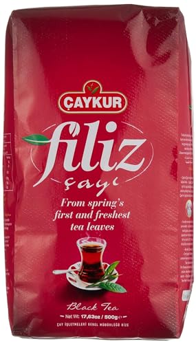 Trinovi Caykur Filiz Schwarzer Tee, 1X500g, Türkischer Tee, Tee Spezial, Beste Qualität aus der Schwarzmeer-Region von Trinovi