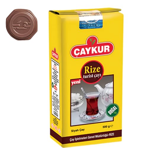 Trinovi Caykur Rize Schwarzer Tee, 1X500g, Türkischer Tee, Tee Spezial, Beste Qualität aus der Schwarzmeer-Region von Trinovi