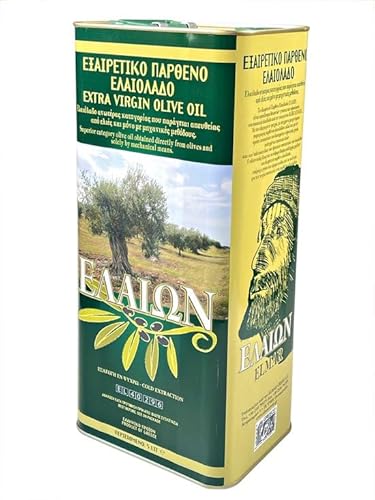 Elmar Natives Olivenöl Kreta - Extra Vergine- 3 Liter - Erste Qualität - Direkt aus Oliven gewonnen, Die mit Einem Speziellen Verfahren Behandelt Wurden - Kaltgepresst - Elaion aus Griechenland von Trinovi