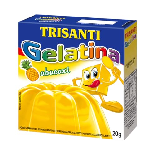 TRISANTI Wackelpudding Ananas - Gelatina Abacaxi, 20g von Trisanti