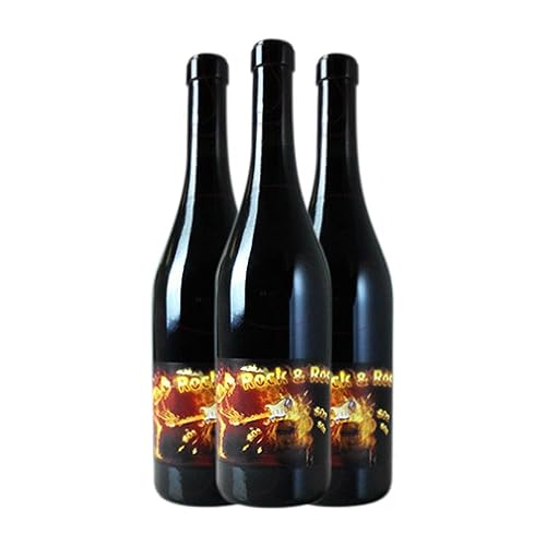 Troç d'en Ros Rock & Ros Grenache Jung 75 cl (Schachtel mit 3 Flaschen von 75 cl) von Distribuidor