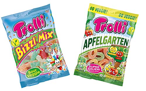 Trolli Apfelgarten und Bizzl Mix | Veganes Fruchtgummi von Trolli GmbH