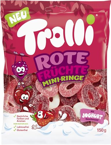 Trolli Rote Früchte Mini Ringe 150 g von Trolli