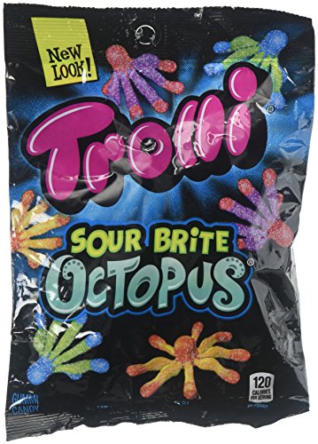 Trolli Sour Brite Octopus Gummi Candy - 4.25 Oz Bag by Trolli von Trolli