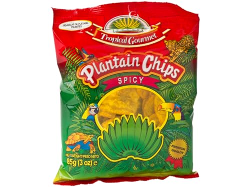 TROPICAL GOURMET Bananen Chips "Spicy" aus Ecuador 85g von Tropical Gourmet