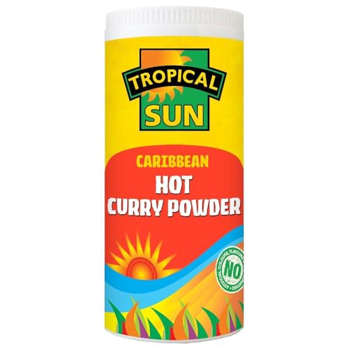 Tropical Sun Caribbean Hot Curry Pulver 100g von Tropical Sun