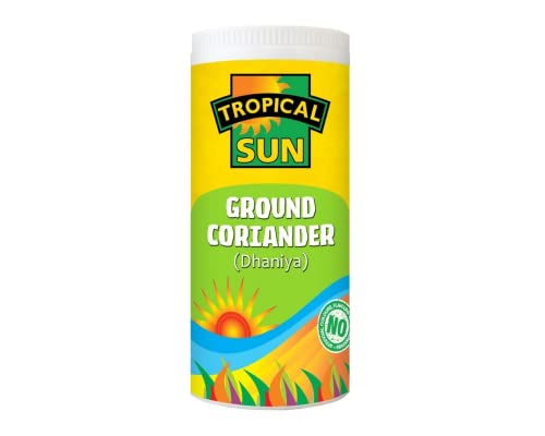 Tropical Sun Gemahlener Koriander (Dhaniya) Gewürze & Gewürze 100 g von Tropical Sun