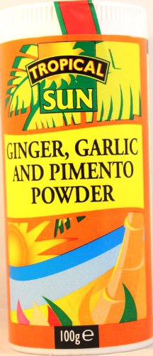 Tropical Sun Ginger, Garlic & Pimento Powder, 100gms von Tropical Sun