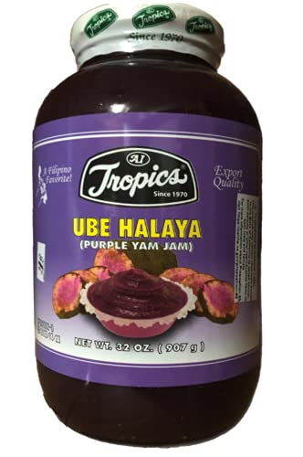 Tropics Ube Halaya (Purple Yam Jam), 900 ml von Tropics