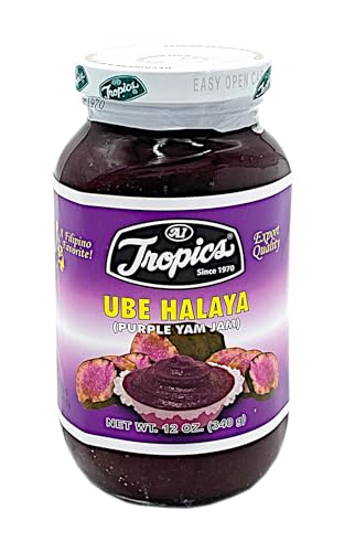 Tropics Ube Halaya Purple Marmelade 340g 4er Pack von Tropics