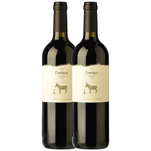 Trossos del Priorat L'Estaca Grenache Priorat Alterung 75 cl (Schachtel mit 2 Flaschen von 75 cl) von Trossos del Priorat