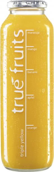 True fruits Smoothie triple yellow von True fruits