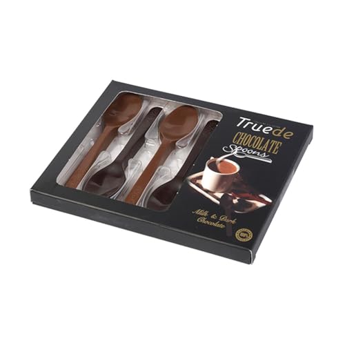 Truede Milk And Dark Chocolate Spoons 54g von Truede