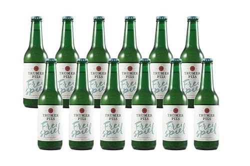 Trumer Freispiel - alkoholfreies Pils Bier Paket - 12 x Trumer Freispiel 0,33l aus Österreich Salzburg - vielfach international ausgezeichnet von Trumer Pils