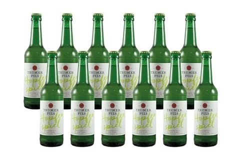 Trumer Hopfenspiel Session Pils Bier Paket - 12 x Trumer Hopfenspiel 0,33l aus Österreich Salzburg - naturbelassen - vielfach international ausgezeichnet von Trumer Pils