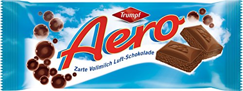 Trumpf Aero Vollmilch,Luftschoko, 15er Pack (15 x 100 g Packung) von Trumpf