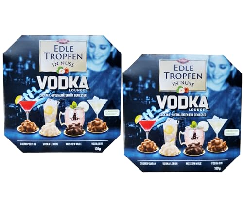 Trumpf Edle Tropfen In Nuss Vodka Lounge Cocktail Spezialitäten Für Geniesser Vorteilspackung 2 x 100g von Trumpf